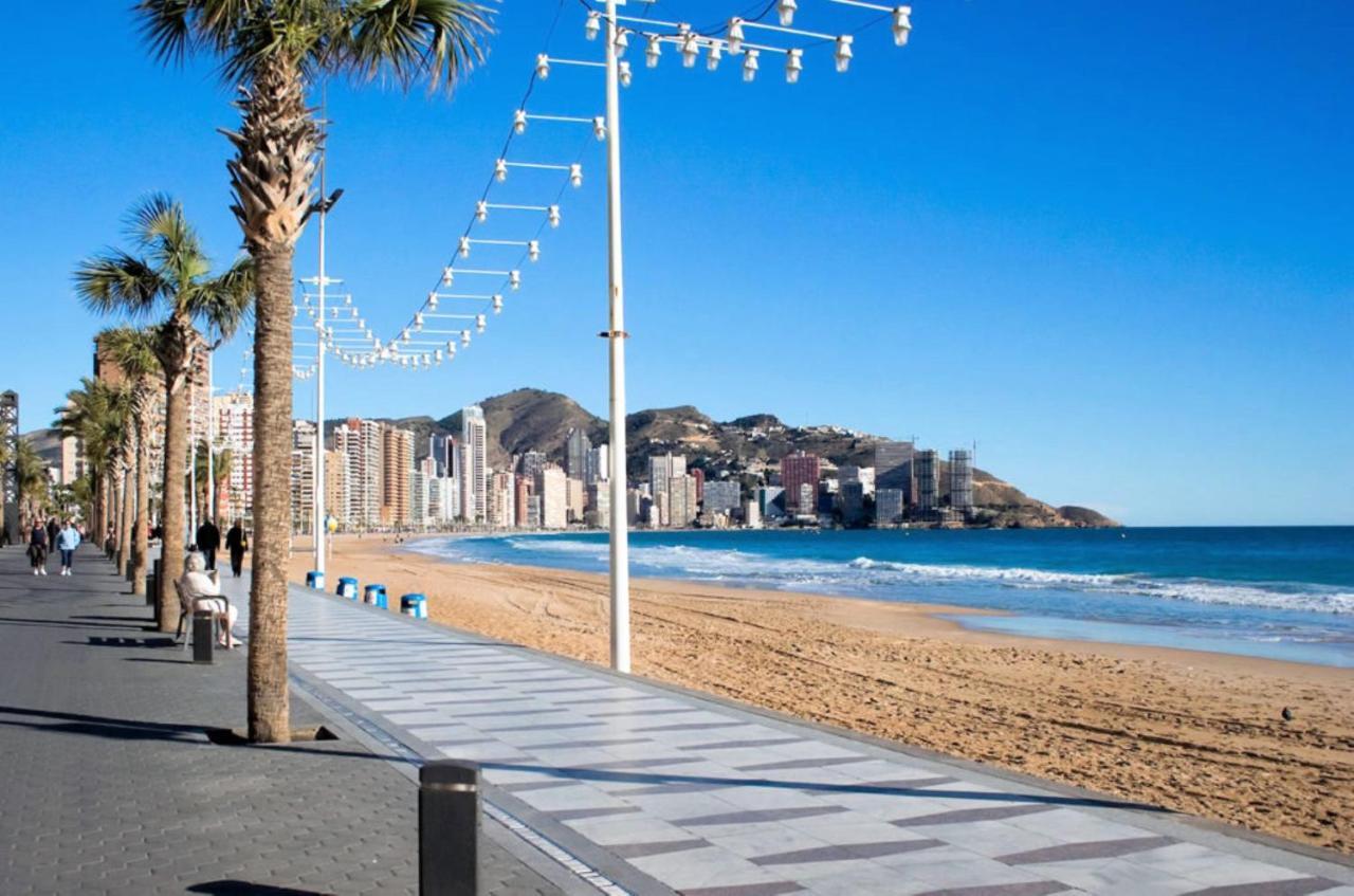 Seafront Luxury Levante Beach / Primera Linea Playa Levante Benidorm Esterno foto